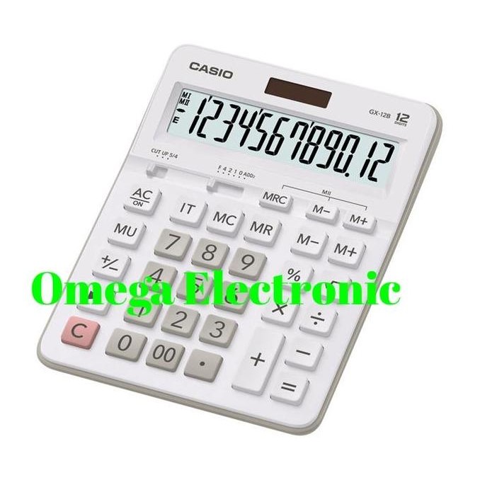 

restock Casio GX-12B - Calculator Desktop Kalkulator Meja Kantor Office GX 12B