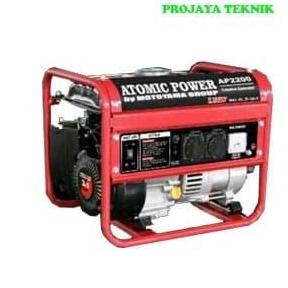 

Terlaris Baru Genset Open Bensin Atomic Ap2200 Max1100Watt Avr 220V Motoyama