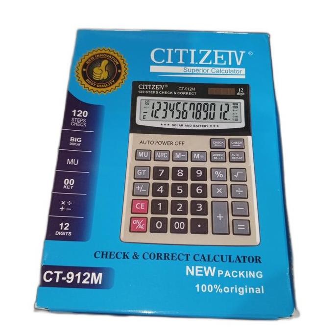 

restock KALKULATOR CT 912/712 BESAR KOMPLIT