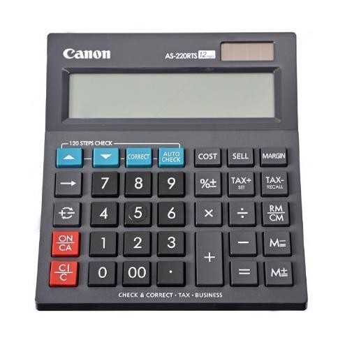 

restock Kalkulator Calculator CANON AS-220RTS Desktop Check & Correct 220 RTS