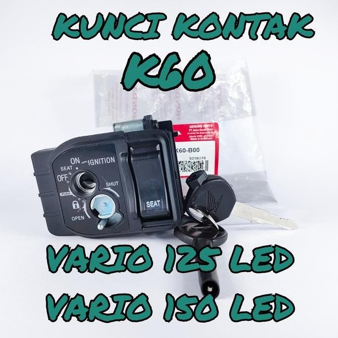 KUNCI KONTAK K60 kualitas orisinil VARIO 125 LED / VARIO 150 LED / K60