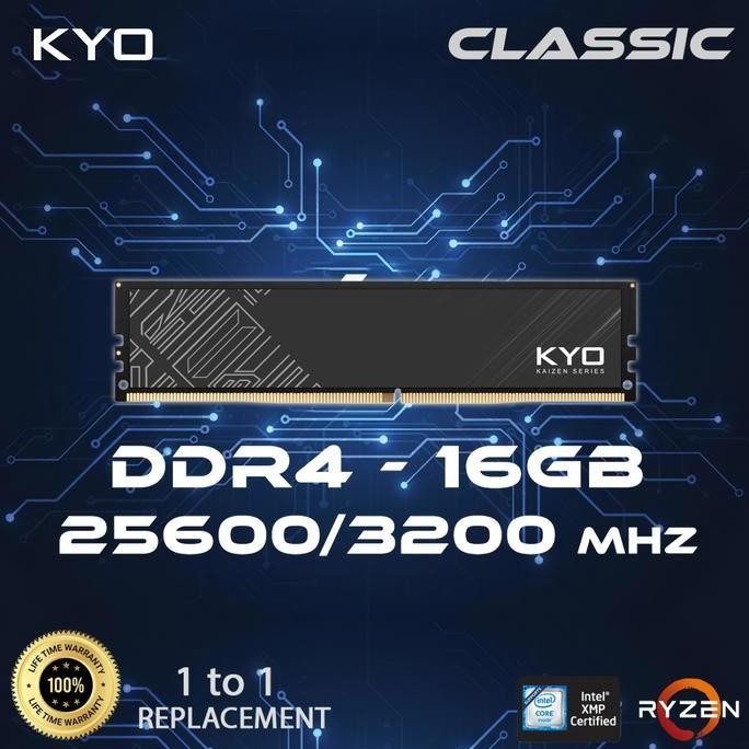 Ram Pc Kaizen Ddr4 16Gb 25600 / 3200 Mhz Ram Pc Ddr4 16Gb 3200 Mhz