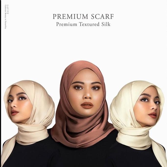 Premium Textured Silk - Lafiye Premium Scarf