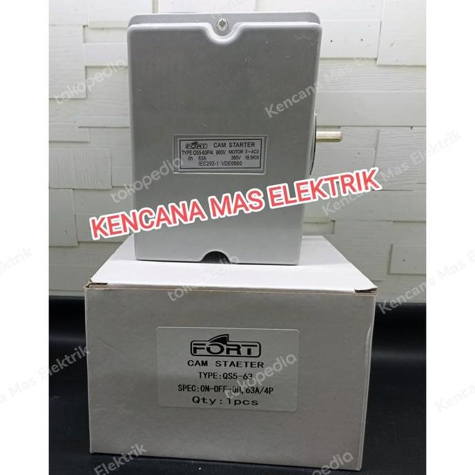 

Terlaris Cam Stater Qs5-60A On Off On/Ohm Saklar/Cos 60A 63A Pln Genset