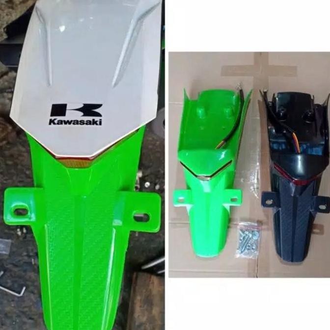 Stoplamp Lampu Belakang 3in1 KLX L G BF 150 Plus Dudukan Plat Nomer