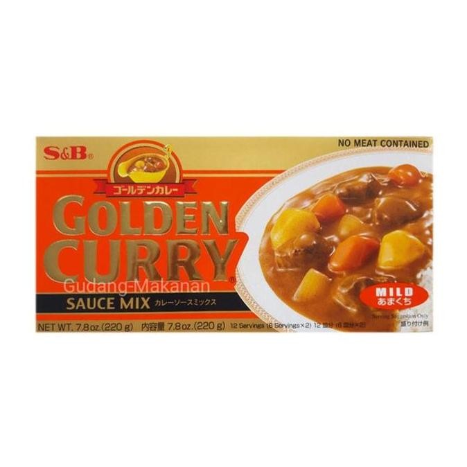 

TERLARIS S&B Golden Curry Sauce Mix Mild Bumbu Masak [220 g] ready
