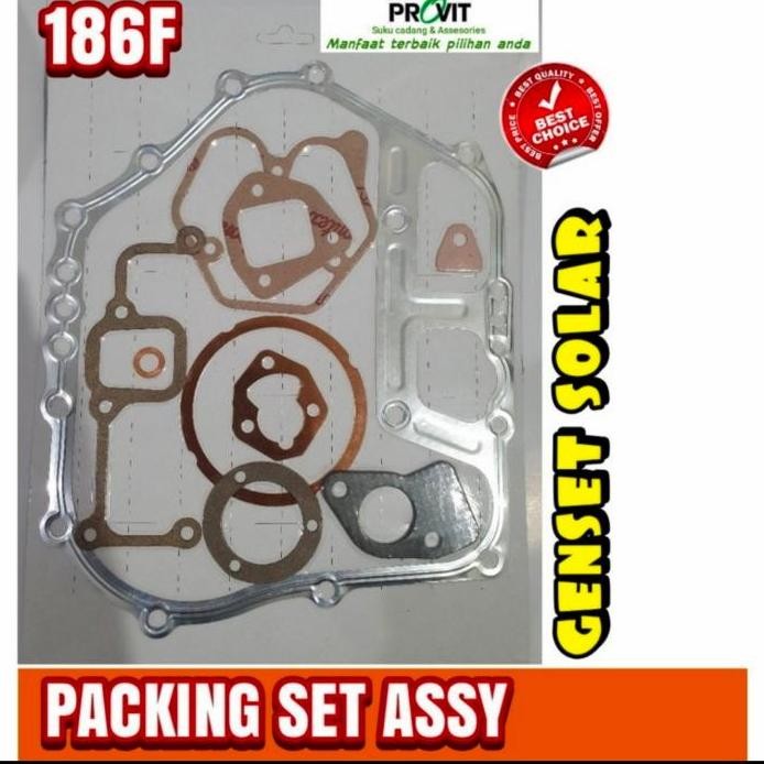 

Terlaris 186F -186Fa Packing Set Genset Silent Komplit Mesin Solar 6000Watt