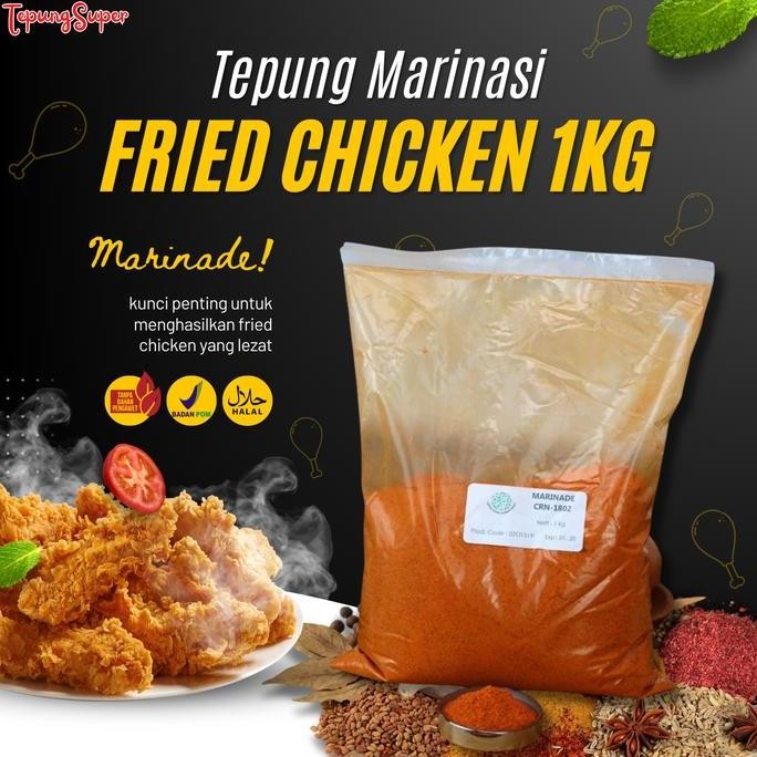 

TERLARIS Bumbu marinasi ayam fried chicken/CRN 1802/Rasa Original Paling Laris ready