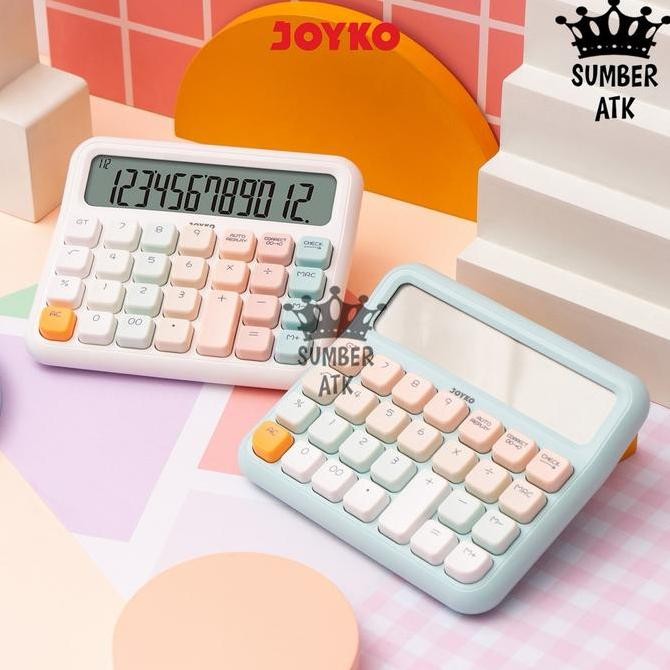 

restock Calculator Kalkulator Joyko CC-63ACO CC-63BCO CC-63DCO 12 Digits Check & Correct