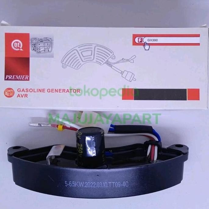 

Terlaris Avr Genset Gasoline 5.000Watt Body Alm 5Kw 470Uf 250 Volt
