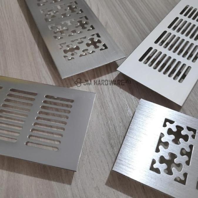 Lubang hawa kotak motif besar lubang angin saringan udara ventilator