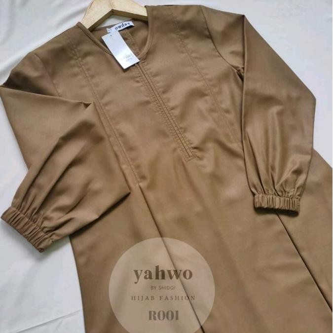 gamis katun toyobo fodu premium gamis kheky atau gamis pdh pemda R. 001