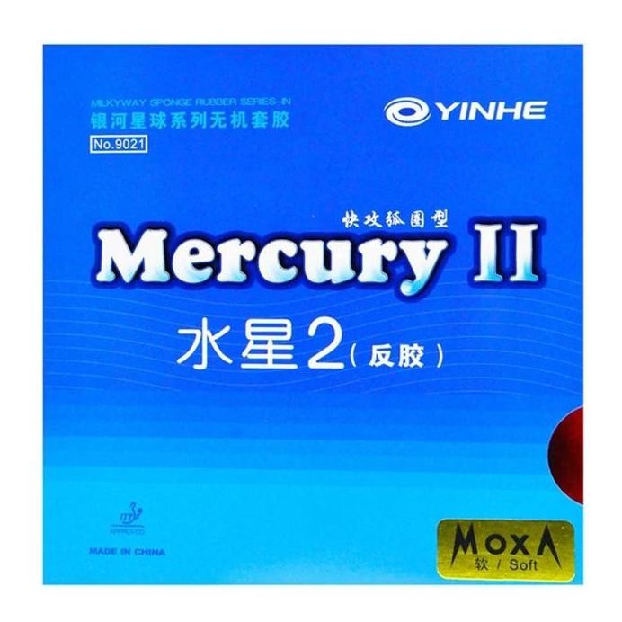Terlaris Karet Bat Tenis Meja Pingpong Yinhe Mercury 2 Soft Sponge