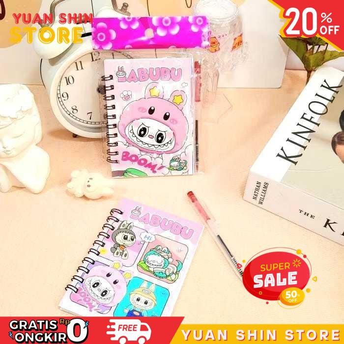 

PROMO RAMADHAN SALE 3.3 BUKU CATATAN ANAK NOTEBOOK RING LABUBU - BUKU CATATAN SCRAPBOOK / BUKU CATATAN MURAH MERIAH BEST PRODUCT