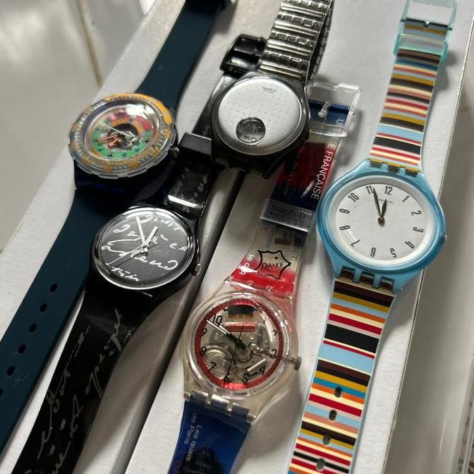 baru Swatch standar gent new old stock