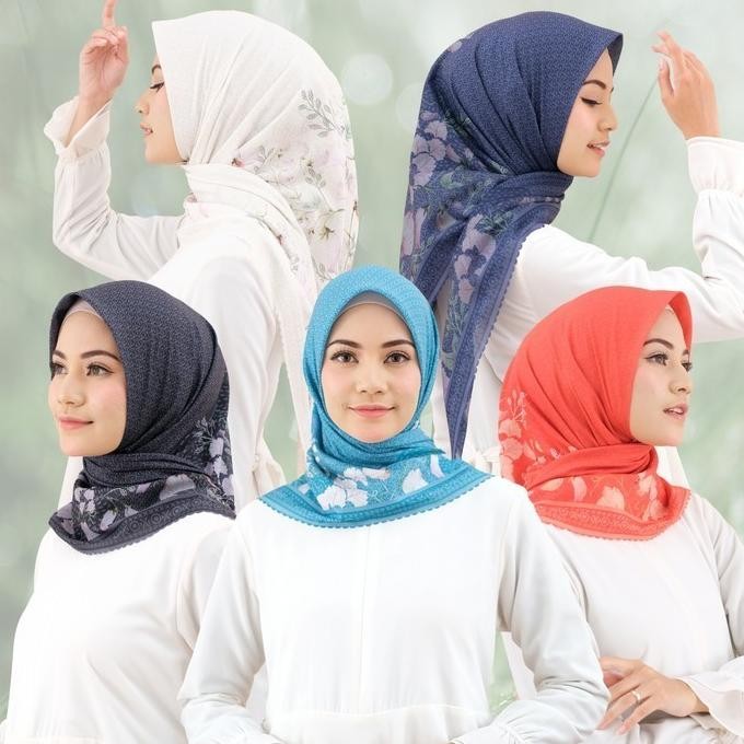Mevrouw Hijab JAMILA 110x110 Ultrafine Lasercut
