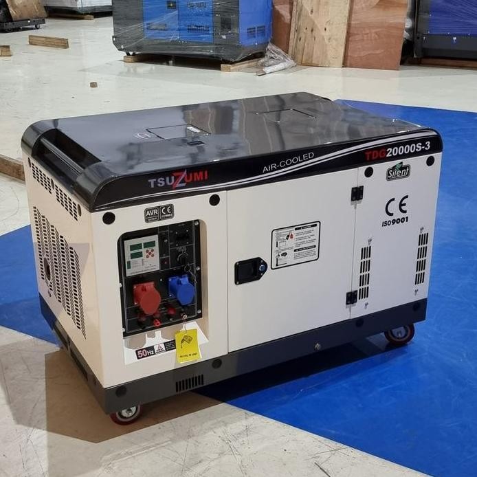 

Terlaris Genset Silent 20 Kva Diesel Tsuzumi 3Phs