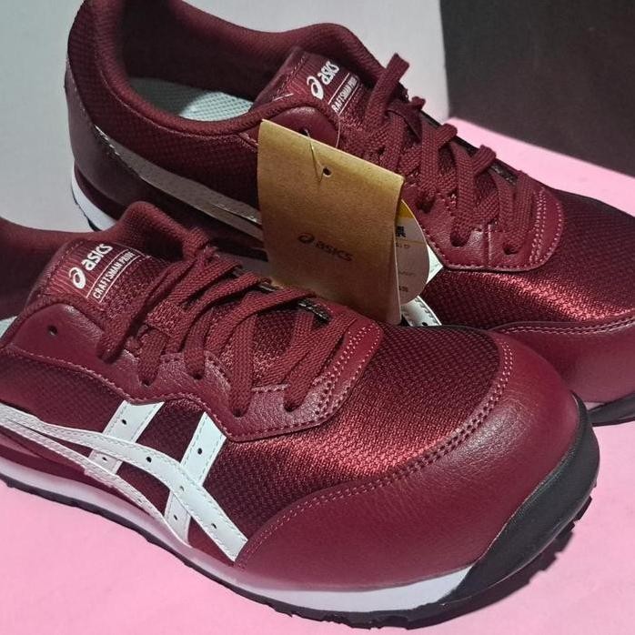 

Terlaris Sepatu Safety Asics Winjob Cp 201 Chili Flake/White Import Original