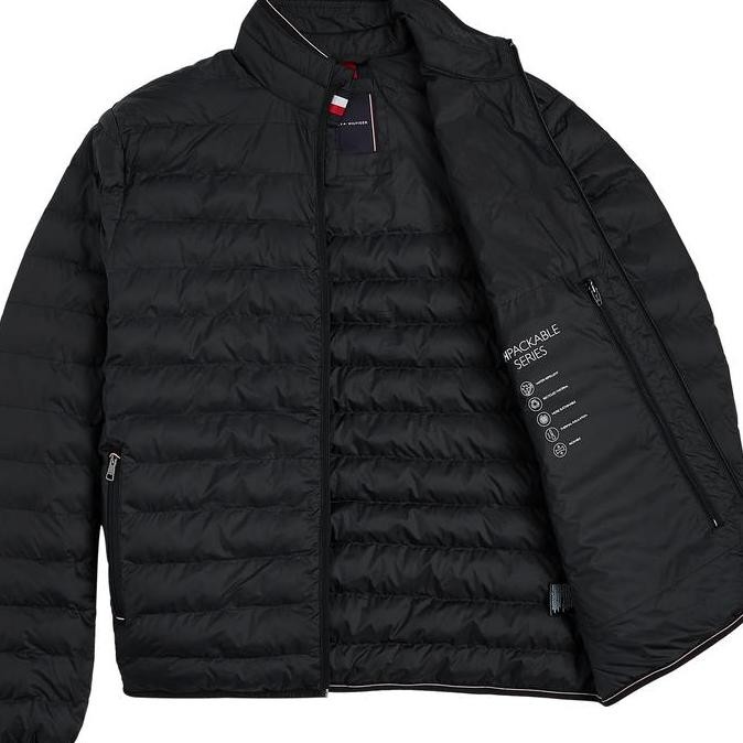 Grosir Jaket Tommy Hilfiger Bulu Angsa Black Original%