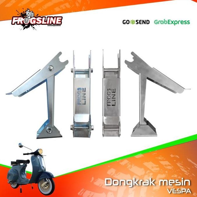 Dongkrak vespa - Dongkrak mesin vespa - Dongkrak mesin vespa portable