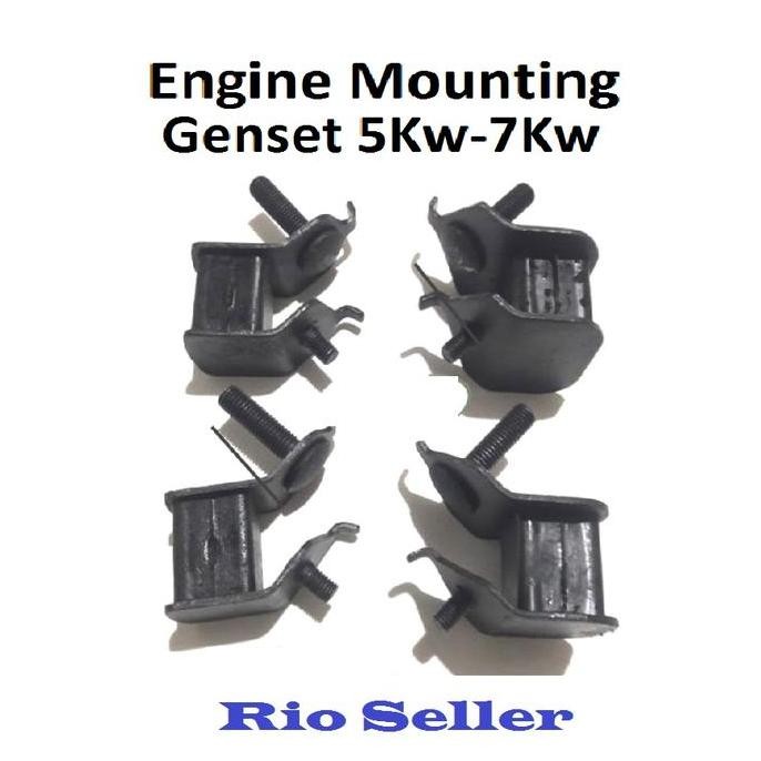 

Terlaris Engine Mounting/Karet Kaki Genset 5000-6500Wat.