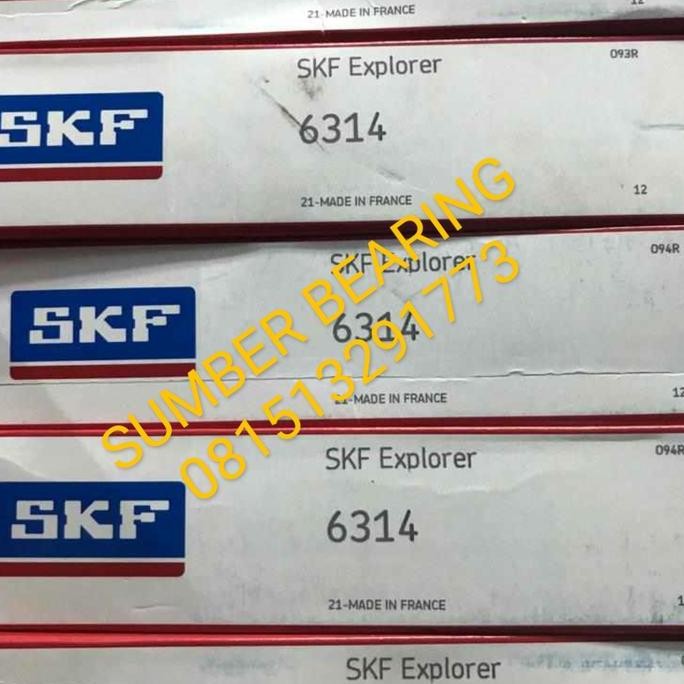 BALL BEARING 6314 SKF , 6314 C3 SKF