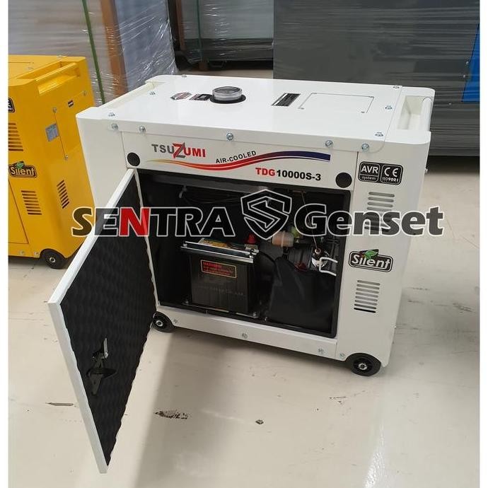 

Terlaris Genset 7000 Watt 9 Kva 3 Phase. Tsuzumi Tdg10000 S-3. Japan Technology