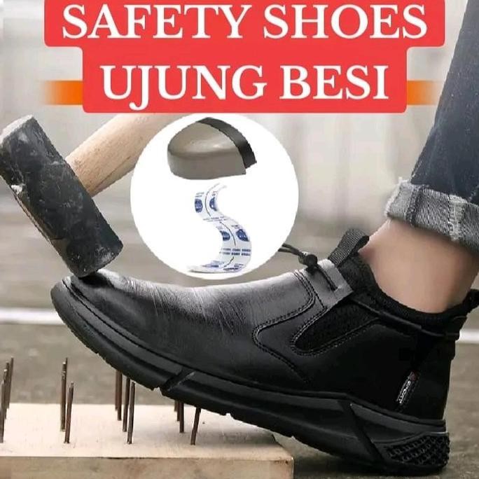 

Terlaris Sepatu Kerja Ujung Besi Tahan Air Dan Tahan Benturan