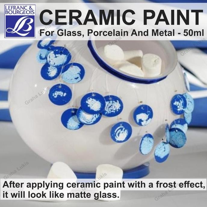 ready Lefranc & Bourgeois Ceramic Paint / Cat Keramik
