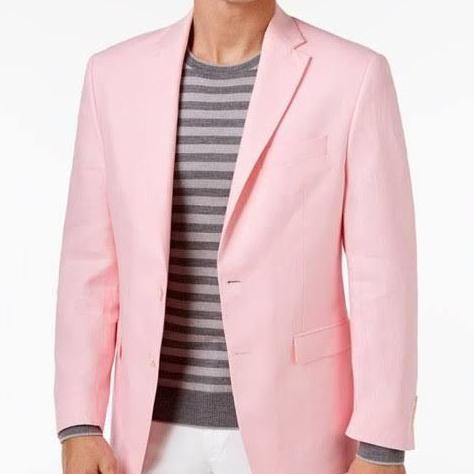 Blazer pria pink Jas Pria - Jas Single Button - Jas Wedding - Jas Party - Jas Prewedding - Pink Sant
