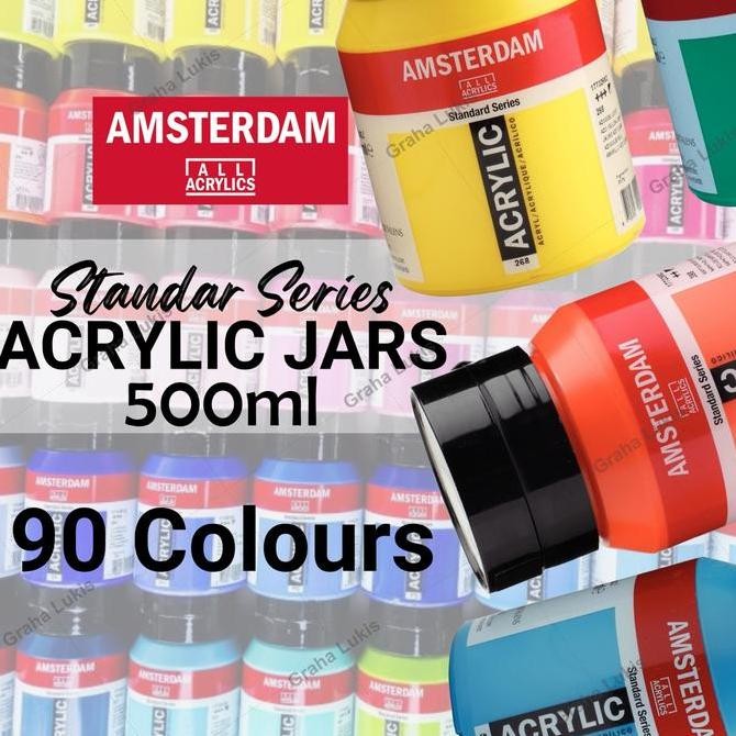 

ready Amsterdam Acrylic 500ml Varian 1 /Cat Akrilik