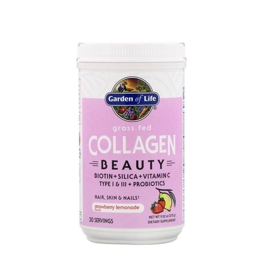 Garden Of Life Grass Fed Collagen Beauty Strawberry Lemonade (270 G)
