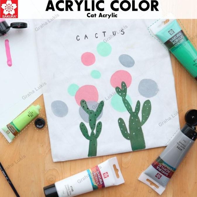 

ready Sakura Acrylic 75ml - Satuan ( Tersedia 57 Warna)