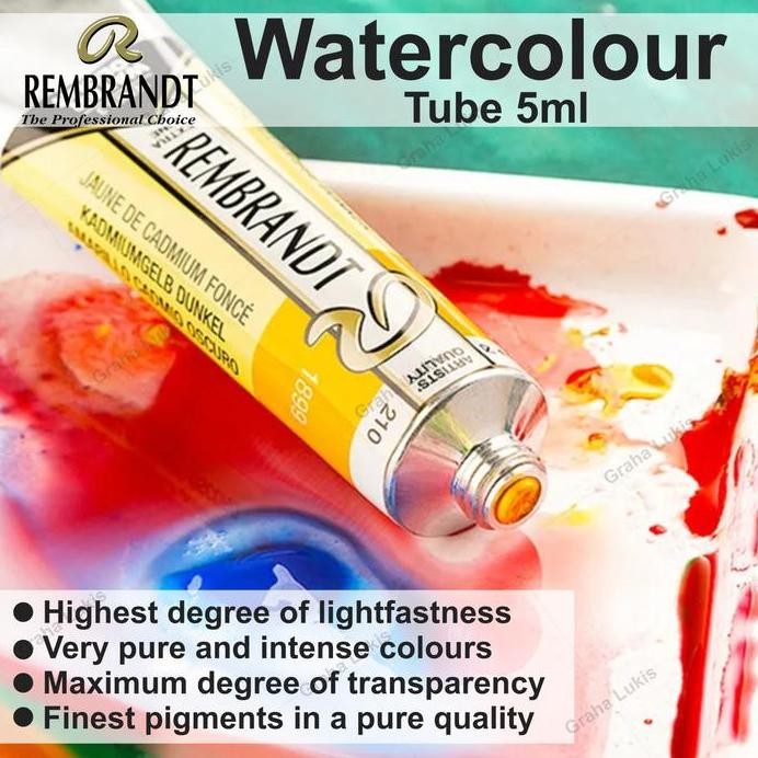 

ready Rembrandt Water Colour Tube 5ml Series 2