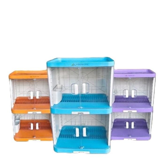 

Terlaris Fawsline Rak Piring Plastik Meja | Mini Dishrack Fws Rp-02 / Rp -01 Putih