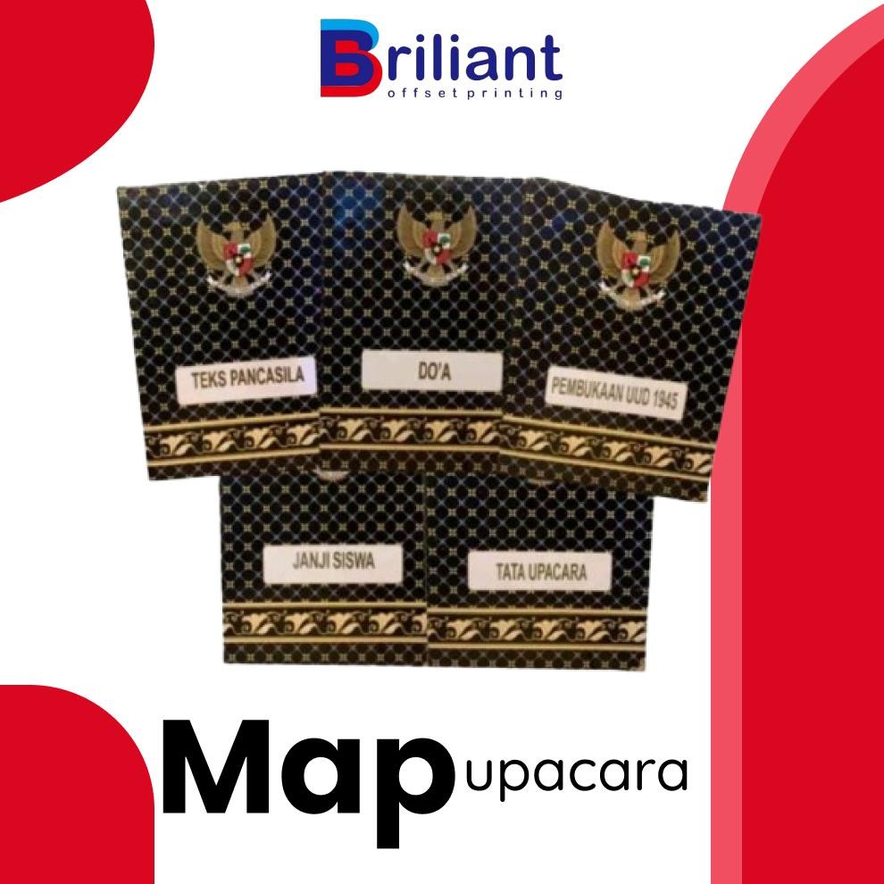 

sele map upacara ( 1 set 5 pcs) / 1 set lengkap map upacara
