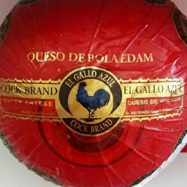 

Sale Keju Edam Bola Ayam Emas Cock Brand 1,7Kg