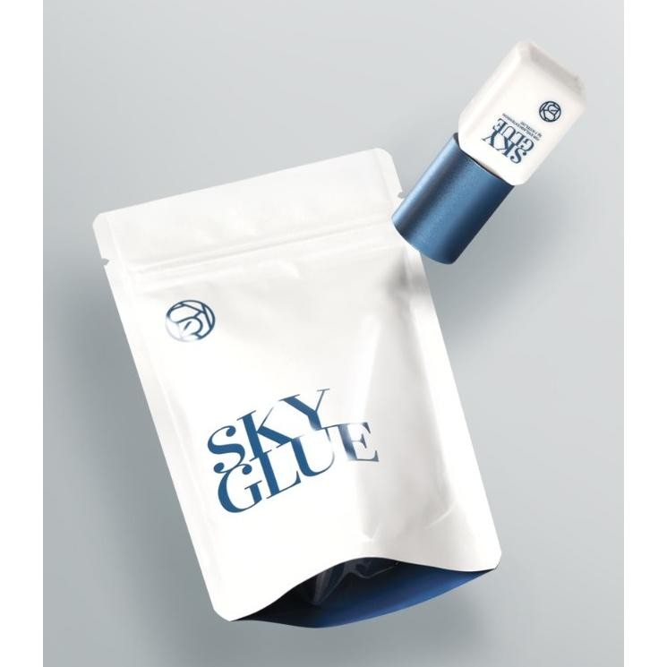 Promo Sky Glue Tutup Biru Lem Eyelash Extension Clear / Bening
