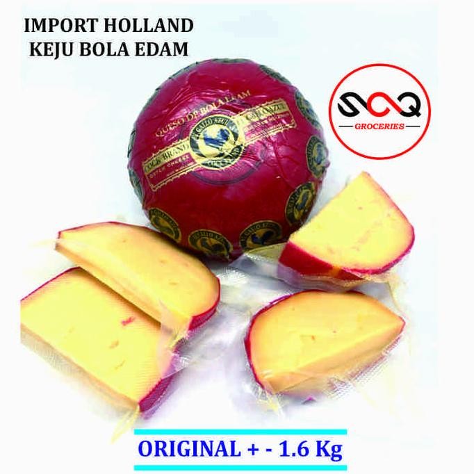 

Sale Keju Bola Edam Ayam Emas Holland - 1.63 Kg