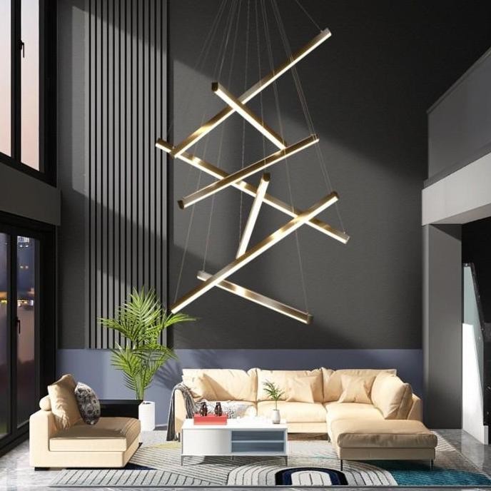 Grosir Lampu Gantung Void Minimalis Led / Luxury Cealing Lamp Led