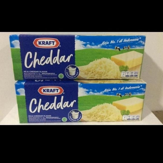 

Sale Keju Kraft Cheddar 2Kg Cheese