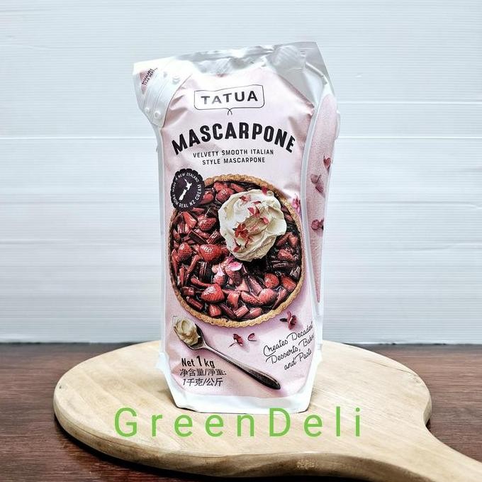 

Grosir Mascarpone Tatua Baking Cooking - 1 Kg