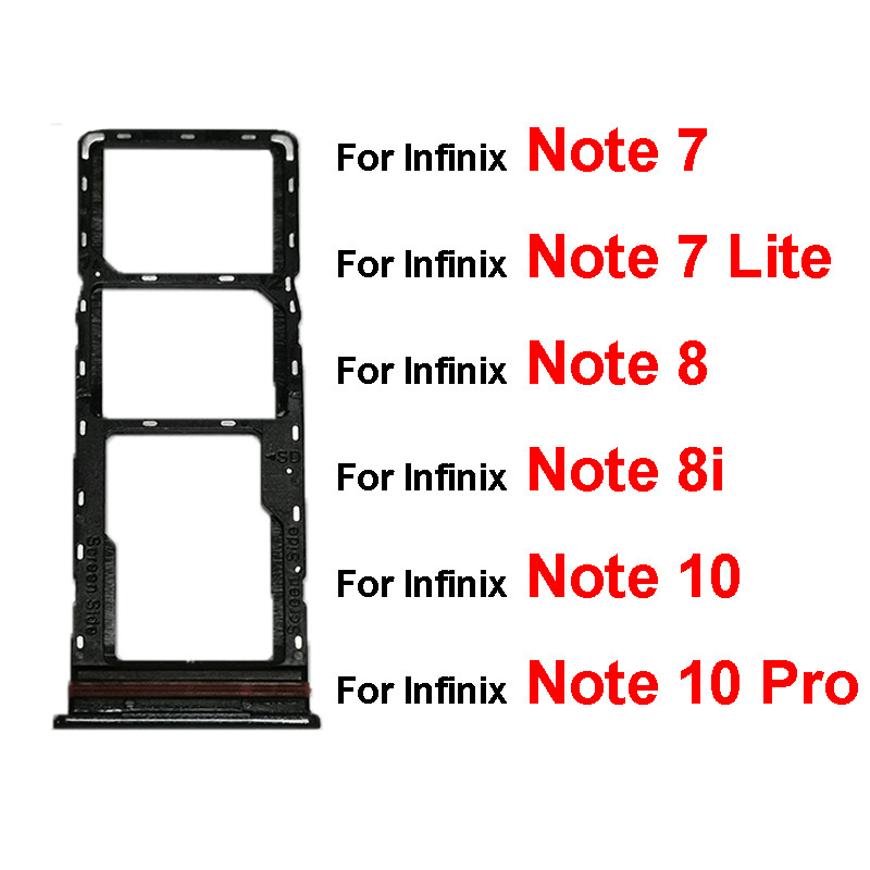 

Slot nampan kartu sim untuk kartu pembaca infinix note 7 x690 7 lite x656 note 8 x692 note 8i x683 n