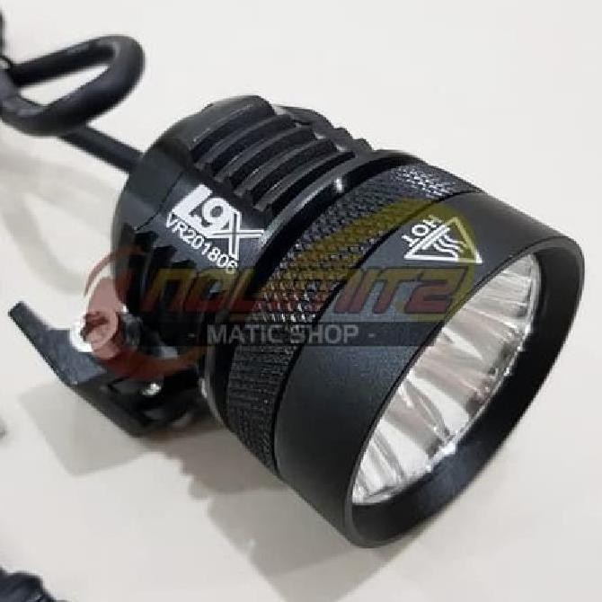 Lampu Sorot Cree LED L9X 90 Watt 9 Titik NMAX XMAX Aerox 155 Lexi PCX