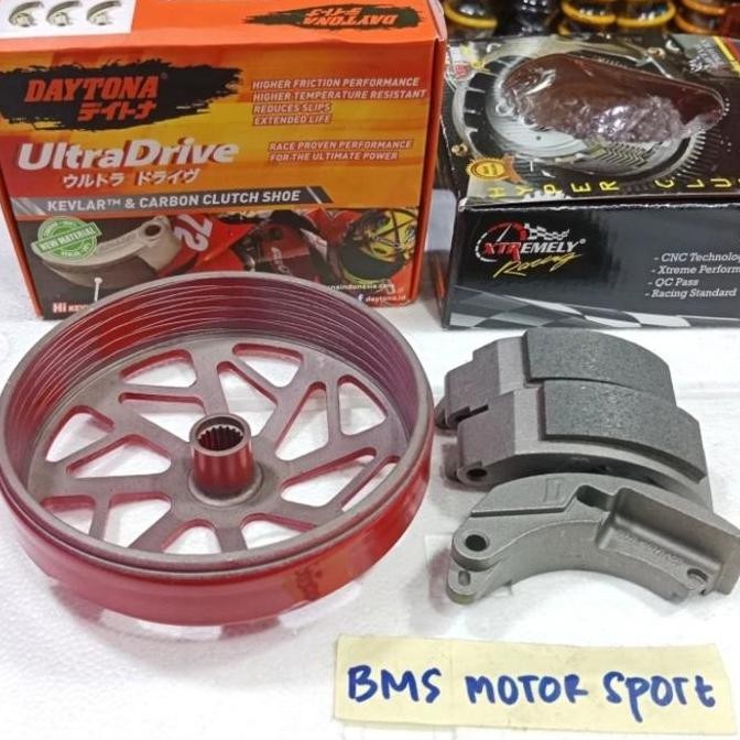 mangkok ganda + kampas ganda racing nmax old. daytona. xtremely