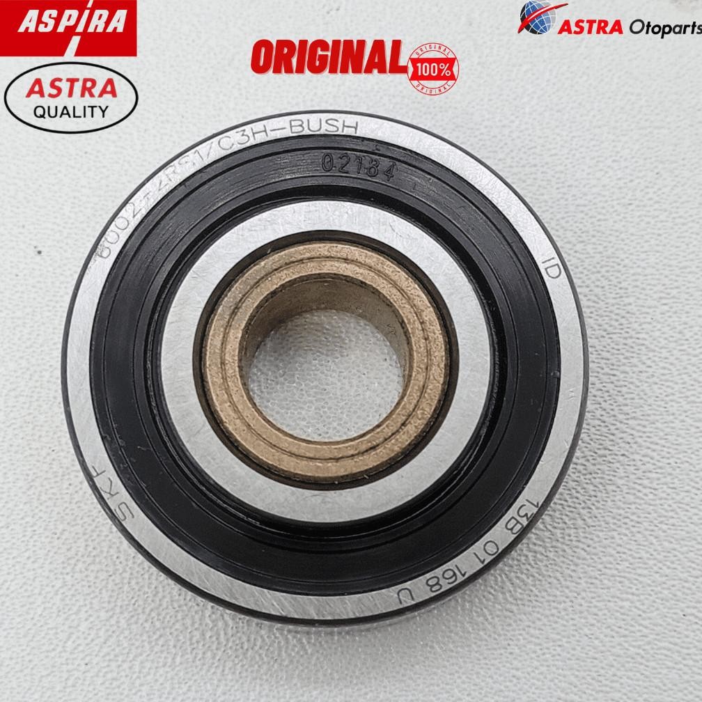 Laher Bearing 6002 RS Bak CVT Beat Fi Original Beat Karbu Beat Street , Bearing Bak CVT Scoopy Fi , 
