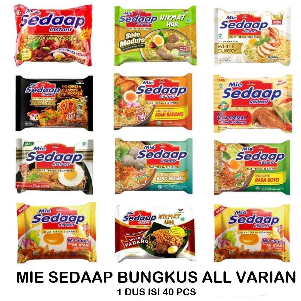 

Original Mie Sedaap Bungkus 85Gr All Varian - 1 Karton Mi Instan