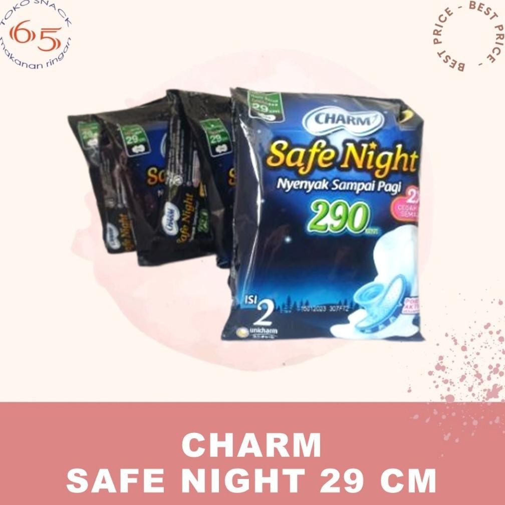 Charm Safe Night . 29/ 35 cm Renceng. pembalut. RCG SV9