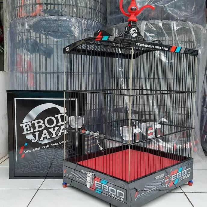 SANGKAR EBOD JAYA PREMIUM RUJI FIBER TIANG BESI