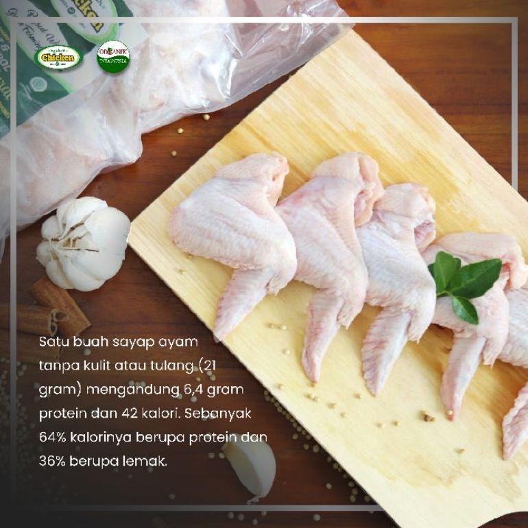 

Original Bestchicken Paket Hemat 6 Pack Sayap Ayam 500Gr - Frozen Chicken Wings 3Kg